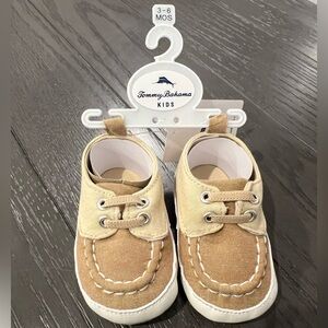 Tommy Bahama Kids Beige Moccasins